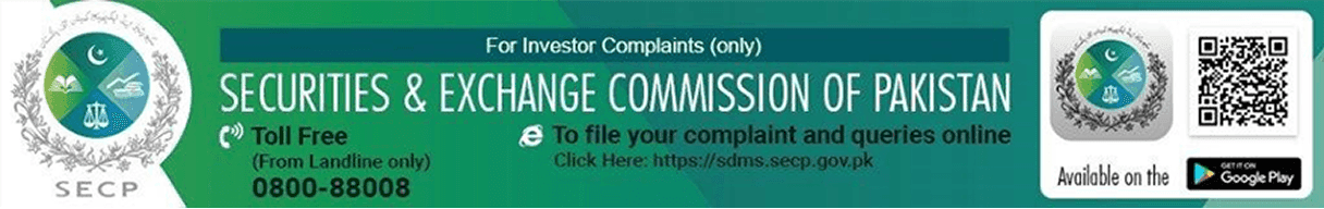Securities and Exchange Commission of Pakistan investor complaint information